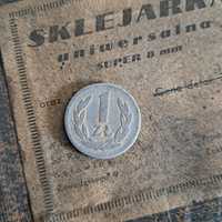 Moneta 1 zł rok 1949
