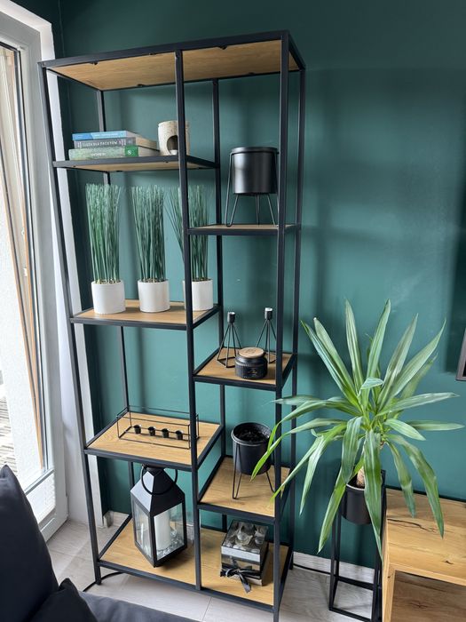Regal debowy loft