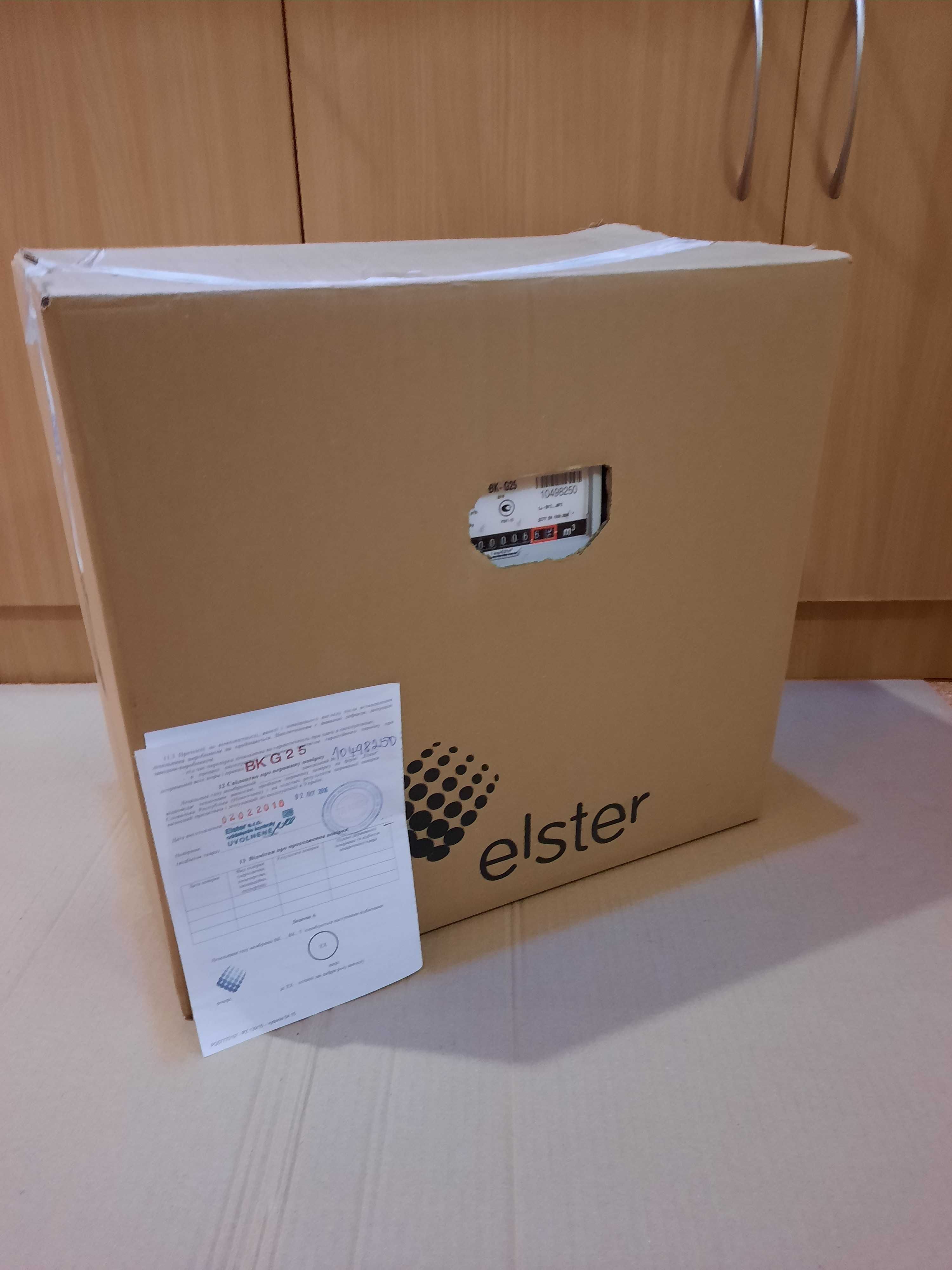 Газовый мембранный счетчик(лічильник)ELSTER BK-G25.