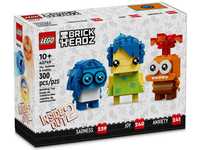Конструктор LEGO BRICK HEADZ 40749 Радость, печаль и сомнения