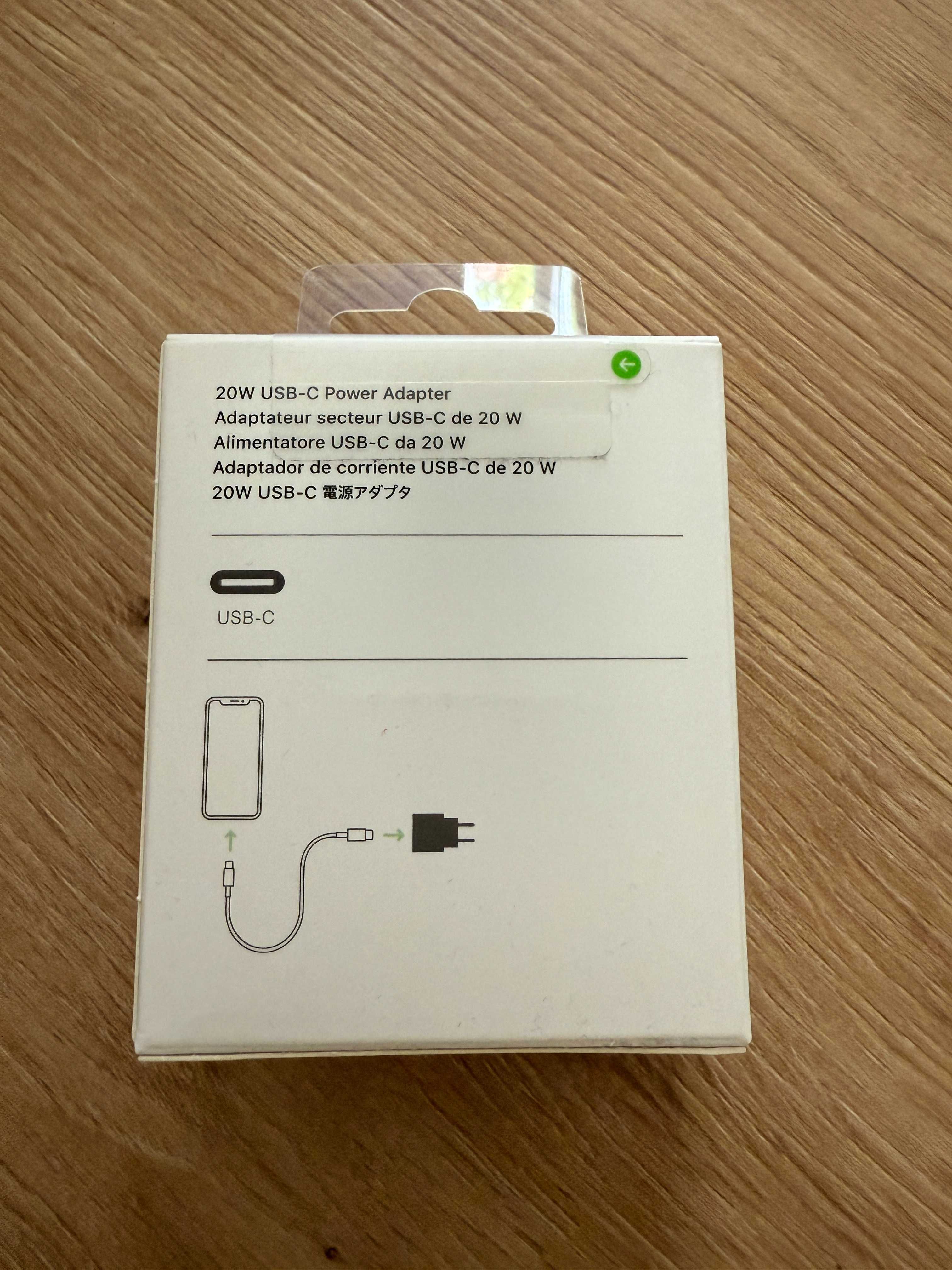 Oryginalny nowy adapter zasilacz ładowarka kostka Apple iPhone 20W