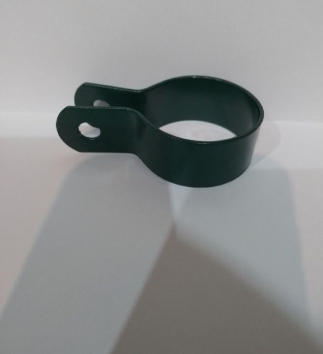 Obejma do słupków ogrodzeniowych fi 42 zielone