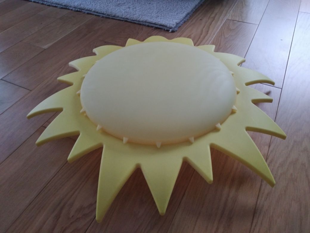 Lampy Ikea słońce i chmurki