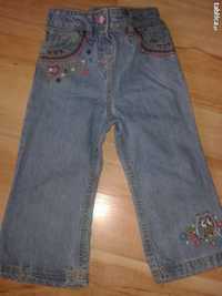 Nowe jeansy spodnie George r.86/92