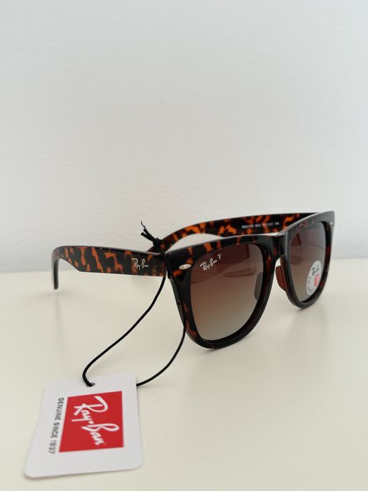 oculos ray ban castanhos