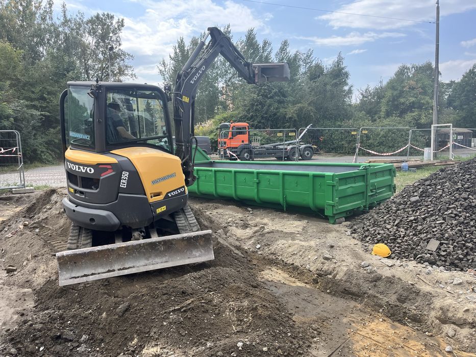 Minikoparka / koparka / Ładowarka, rozbiórki / wykopy / utwardzenia