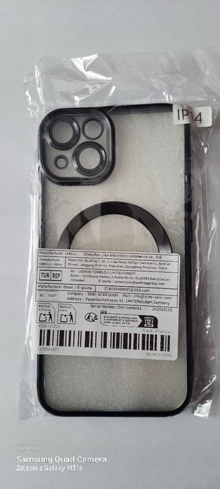Etui przezroczyste z MagSafe do ,,APPLE iPhone 14" - NOWE