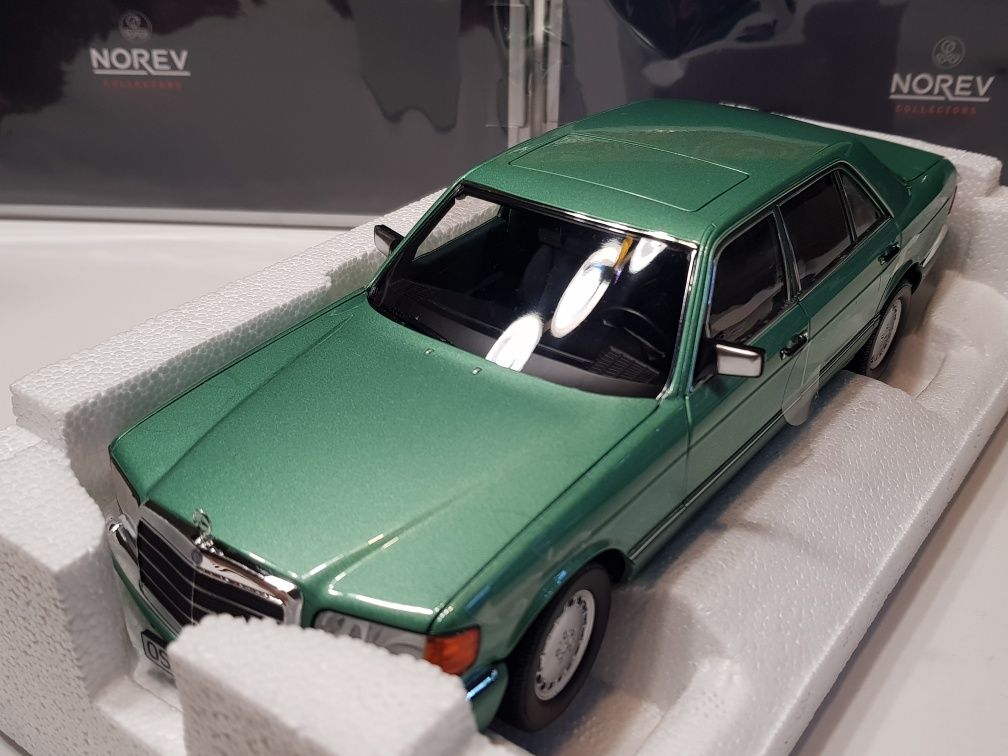 Mercedes 500SEL W126 Norev 1 18