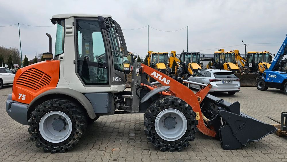 Atlas AR 75 / 2012 rok  Ładowarka czołowa łamana kołowa przegubowa kramer cat jcb 2960mtg