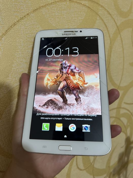 Планшет Samsung Galaxy Tab 3  повністю функціональний.