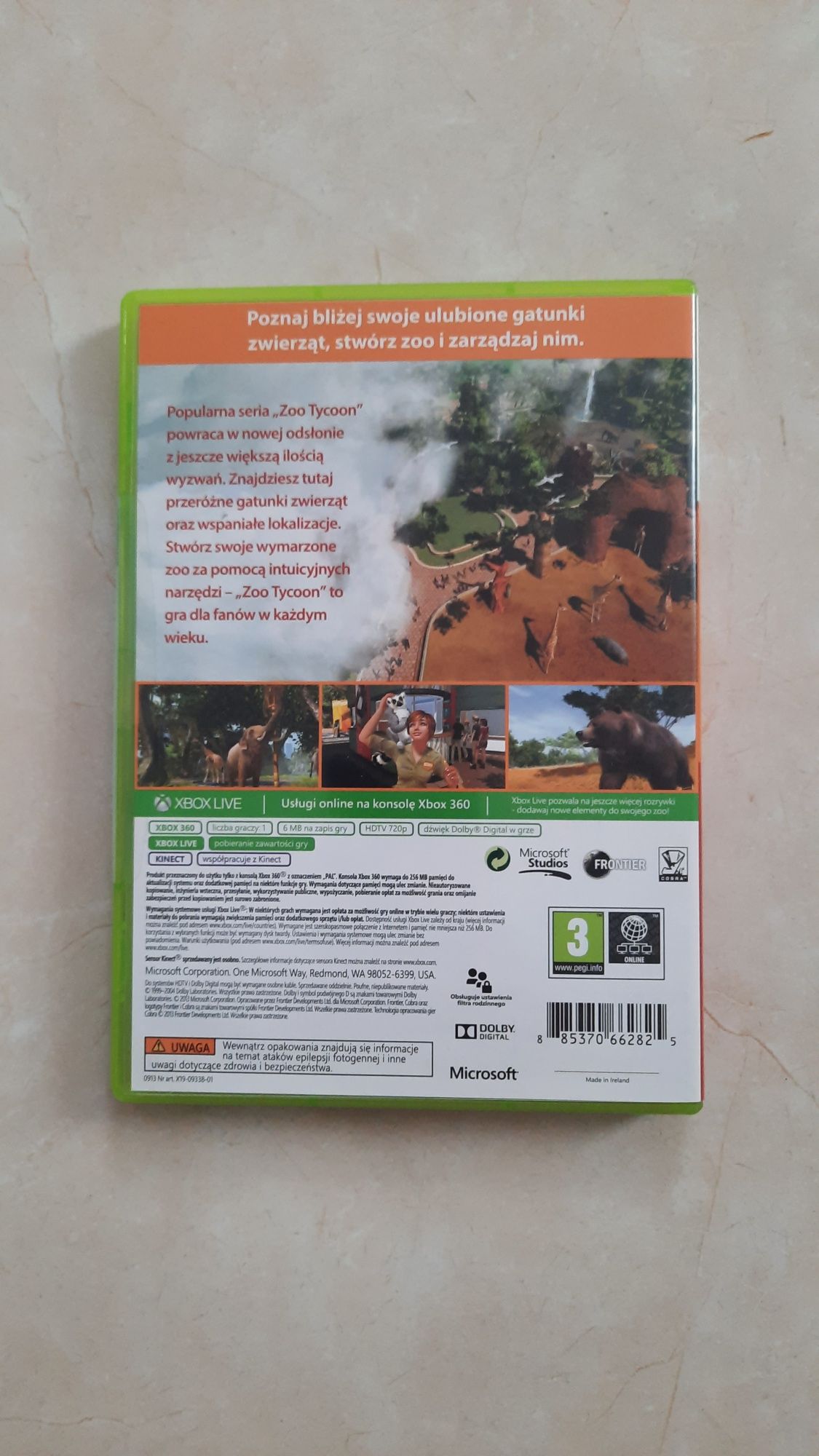ZOO Tycoon - bdb stan xbox 360 gra
