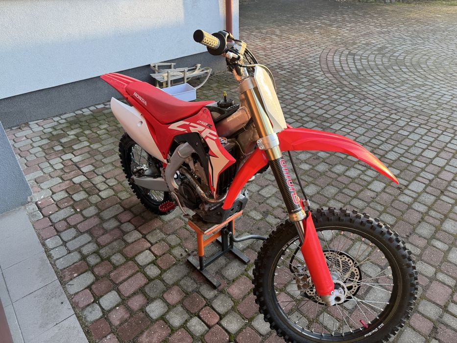 Honda CRF 250R rozrusznik mapy zaplonu