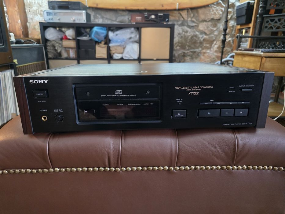 Leitor cd Sony CDP X77 ES (topo de gama)