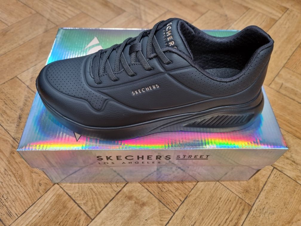 Кросівки жіночі скетчерс (skechers Uno Lite - Lite WORK) шкіра