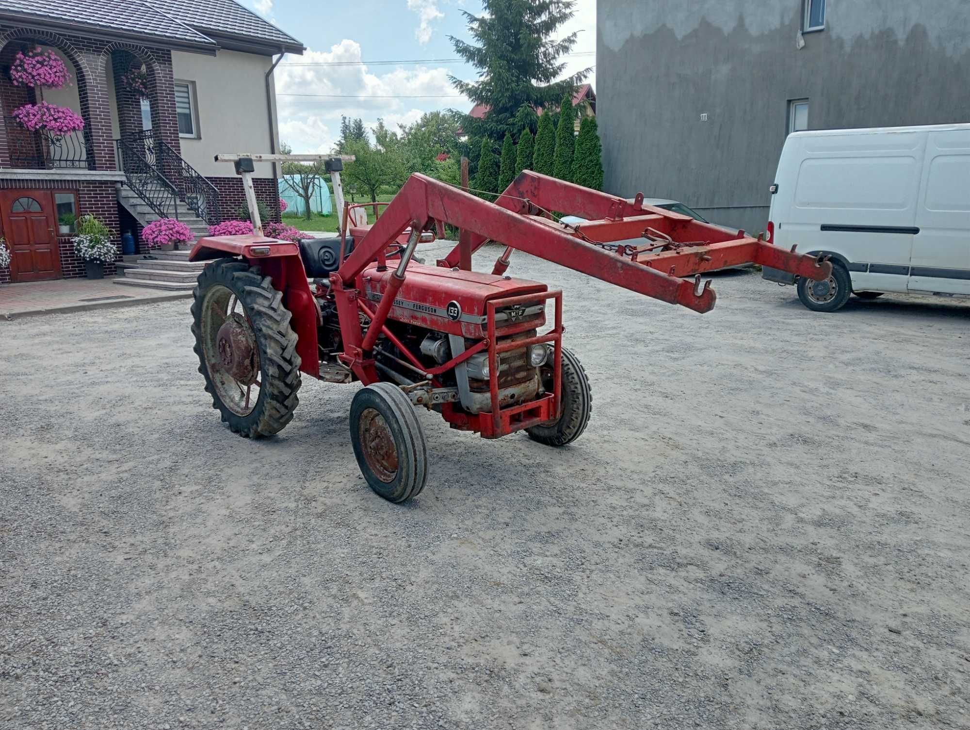 Massey Ferguson Mf 133 3P Dokumenty, Tur, Szufla, Transport