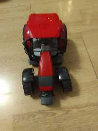 Czerwony traktor zabawka