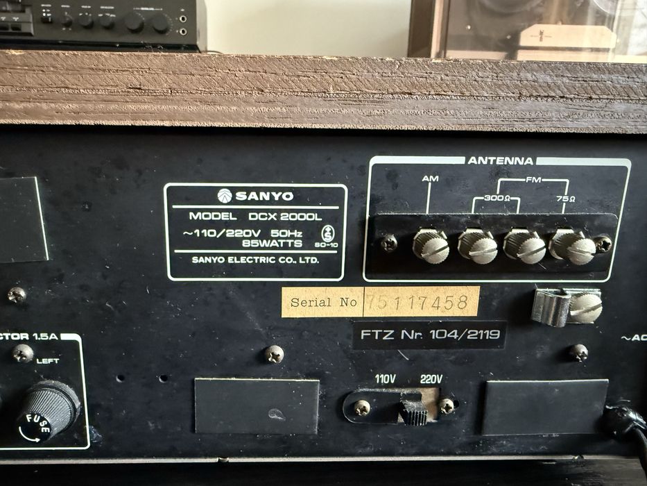 Sanyo DCX 2000 L Receiver