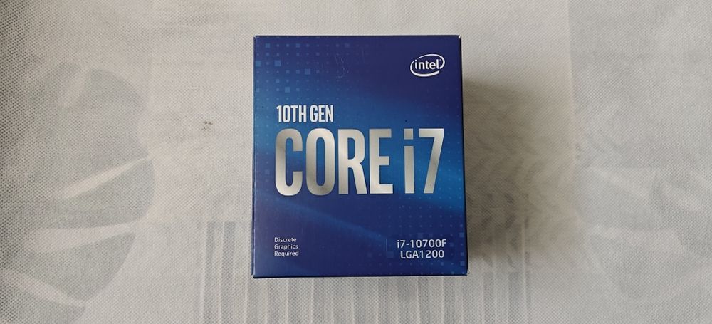 Процессор Intel Core i7-10700F, s1200\LGA1200