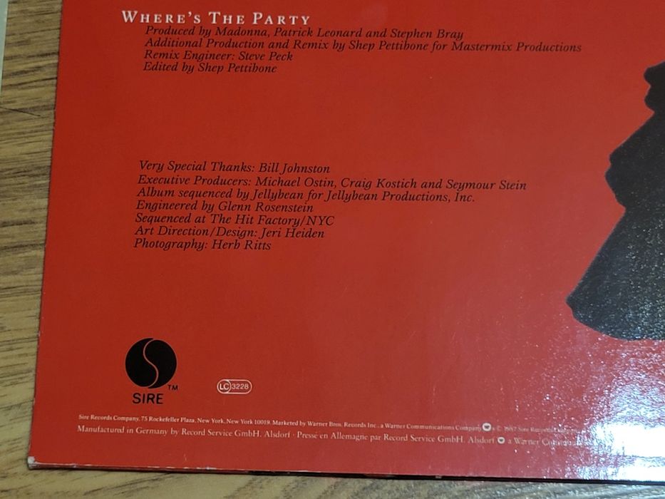 Płyta winylowa LP MADONNA You Can Dance 1987r