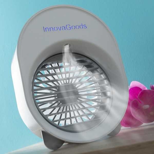 Mini Climatizador Humidificador por Ultrassons com LED