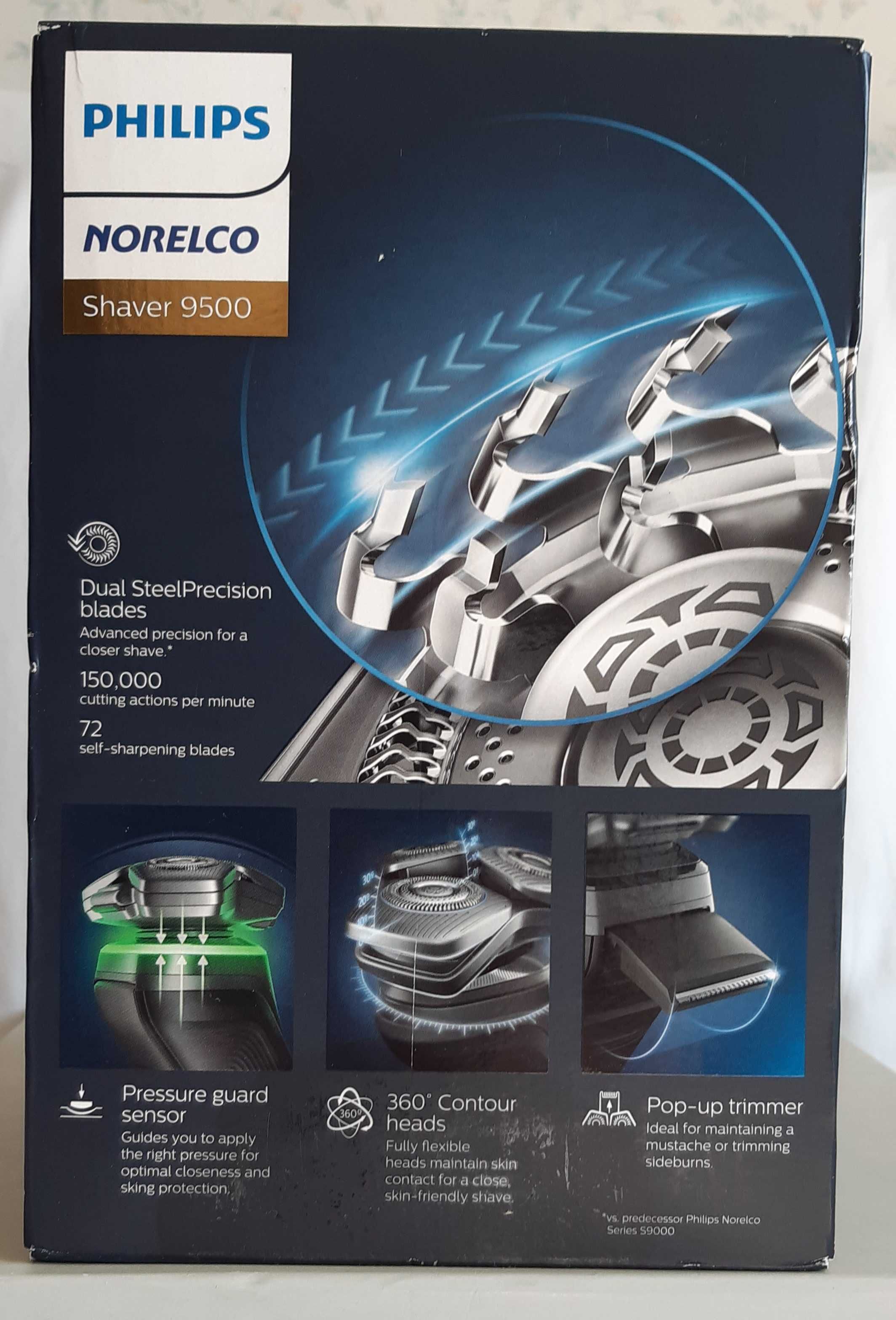 Электробритва Philips Norelco Wet & Dry Shaver Series 9500, S9985/84