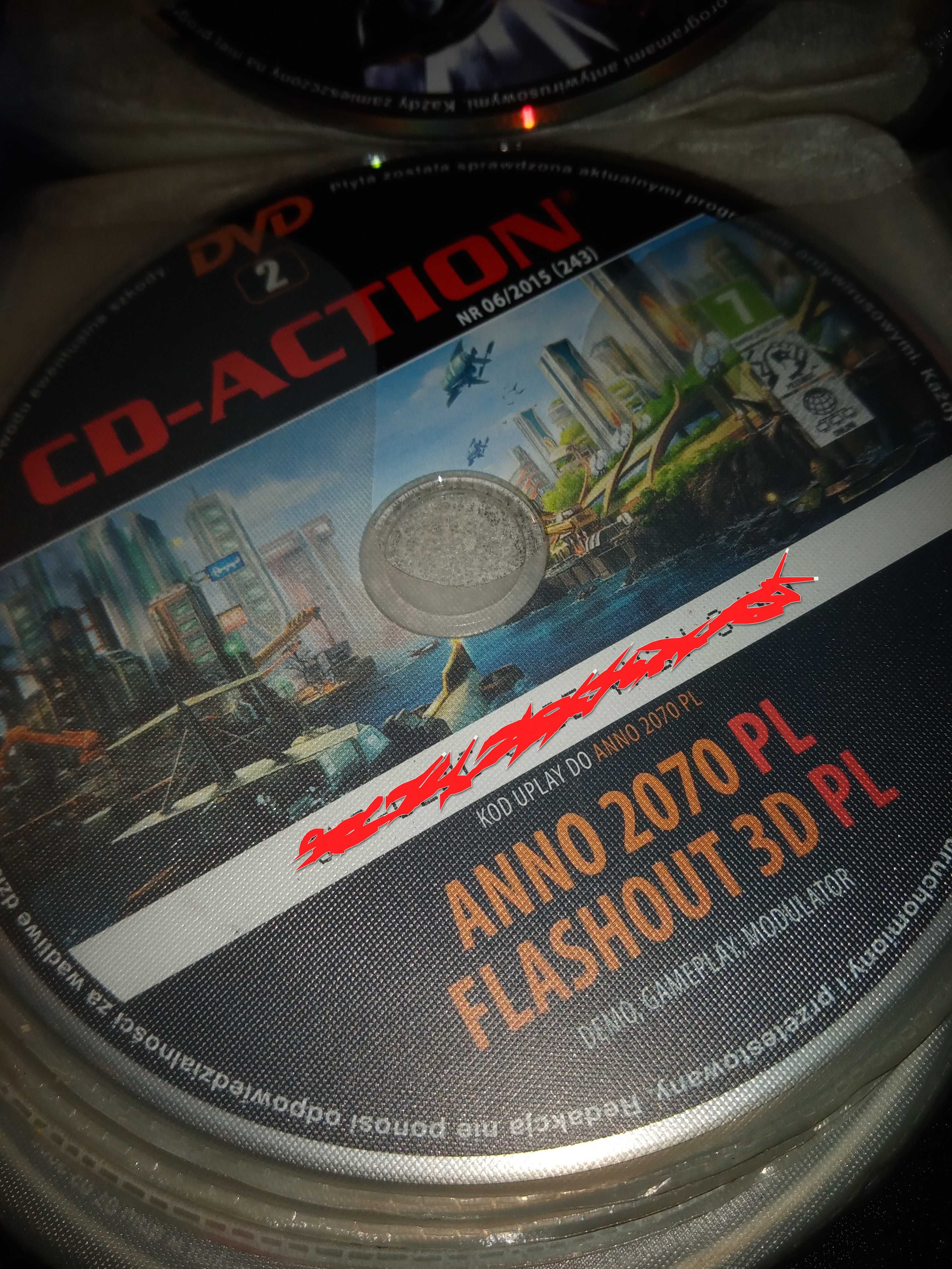 CD-ACTION 6/2015 #243 - Flashout 3D PL, Anno 2070 PL