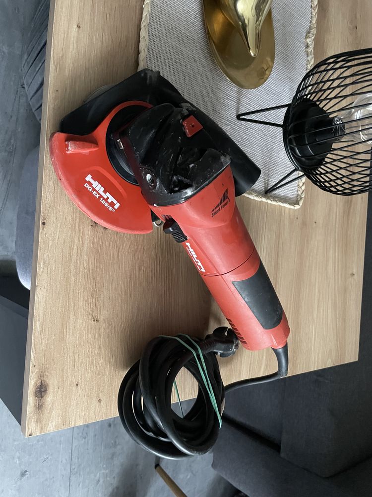 Szlufierka Hilti DAG-125-SE Plus Osłona Hilti DG-EX 124/5+ Tarcza/GW!