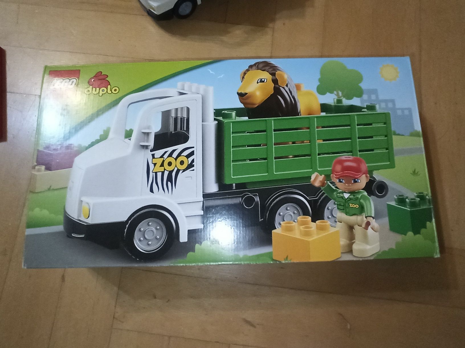 Lego Duplo 6172 Ciężarówka Safari Zoo lew