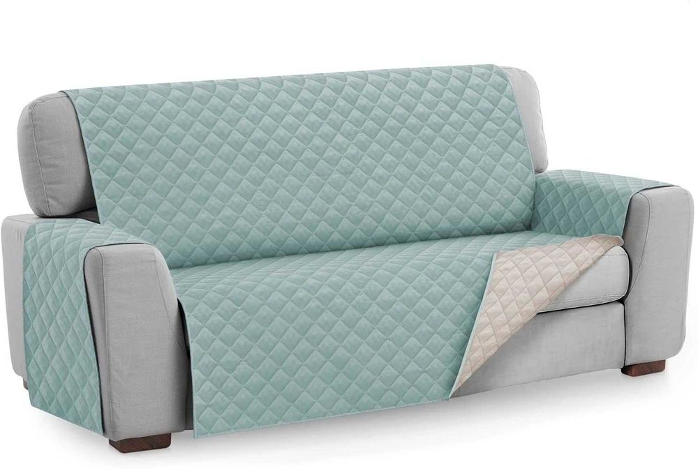 Textilhome Pokrowiec ochronny na sofę 4-osobową, odwracalny, 200 cm