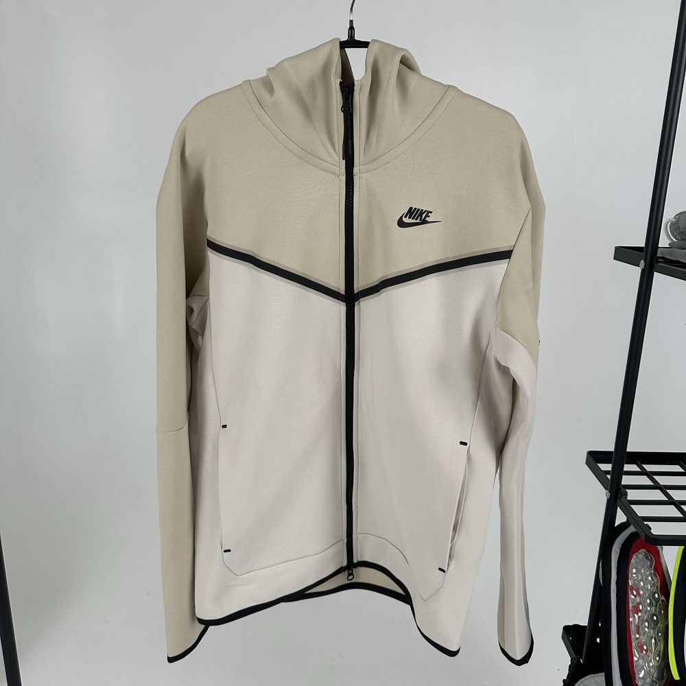 Кофта Nike Tech Fleece Beige/White