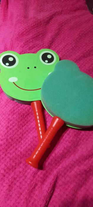 Paletki piankowe żaby