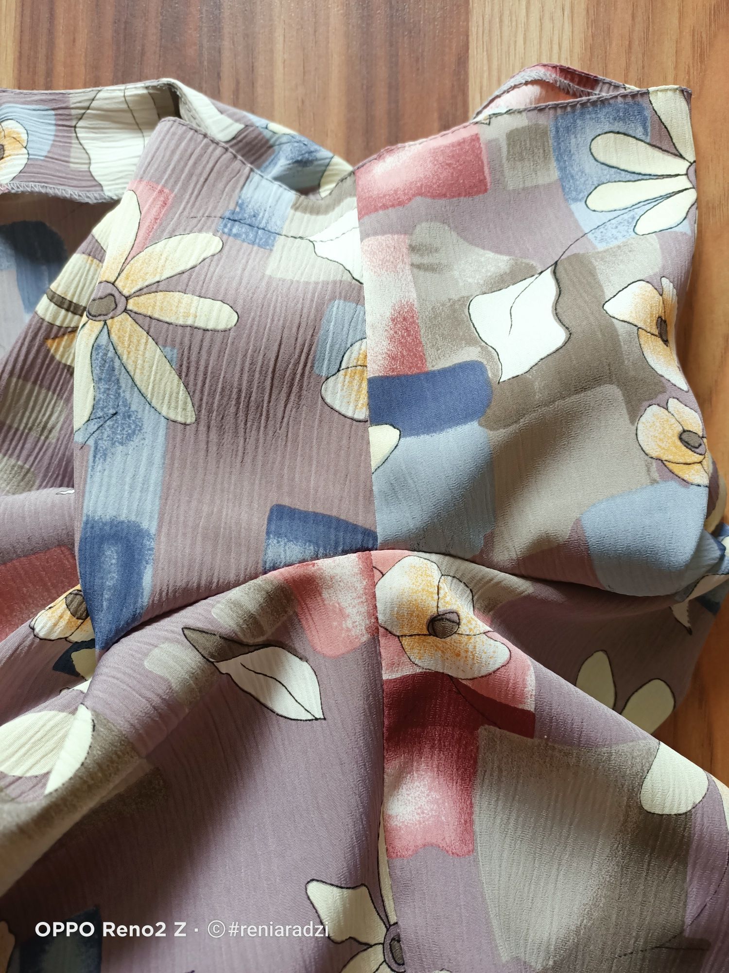 Sukienka, damska, r.46, 3XL, długa, kwiaty
