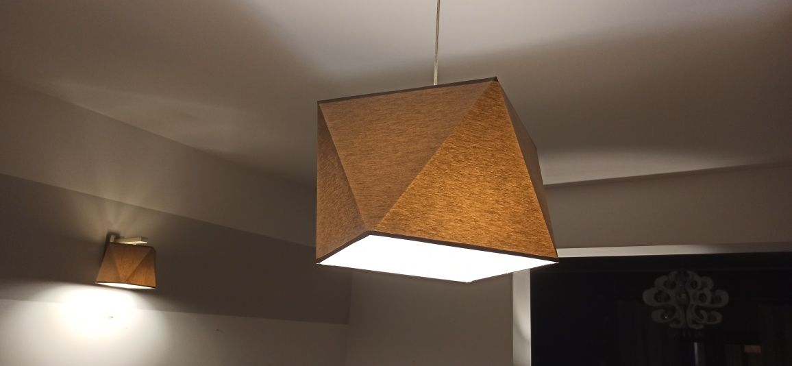 Zestaw lamp do salonu i jadalni