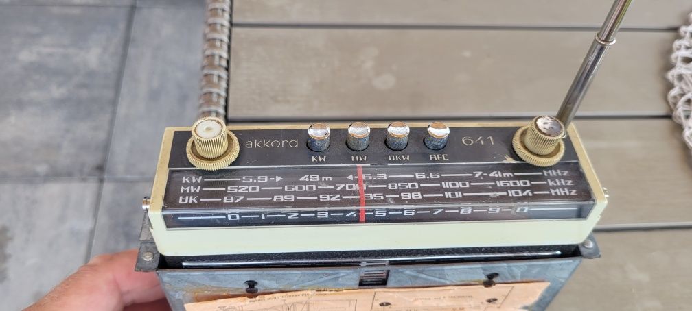 Auto radio  akkord