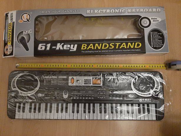 Keyboard 61 klawiszy dla dzieci organy