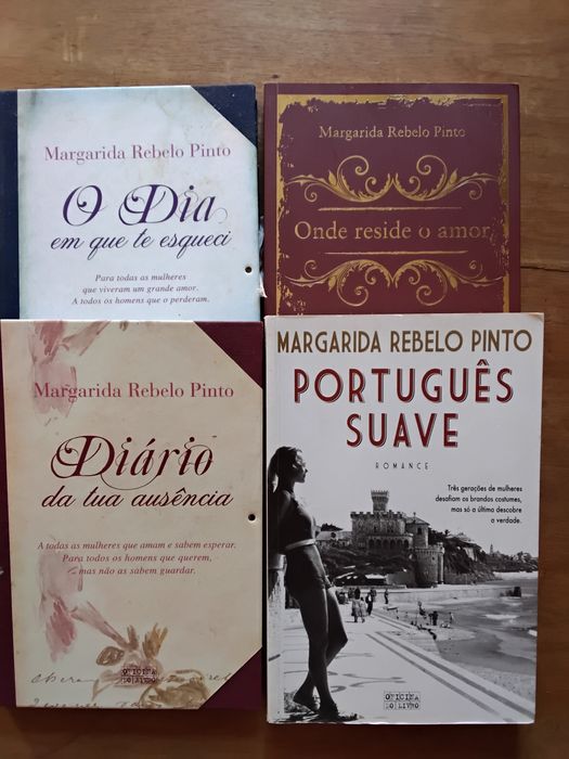 4 livros de Margarida Rebelo Pinto