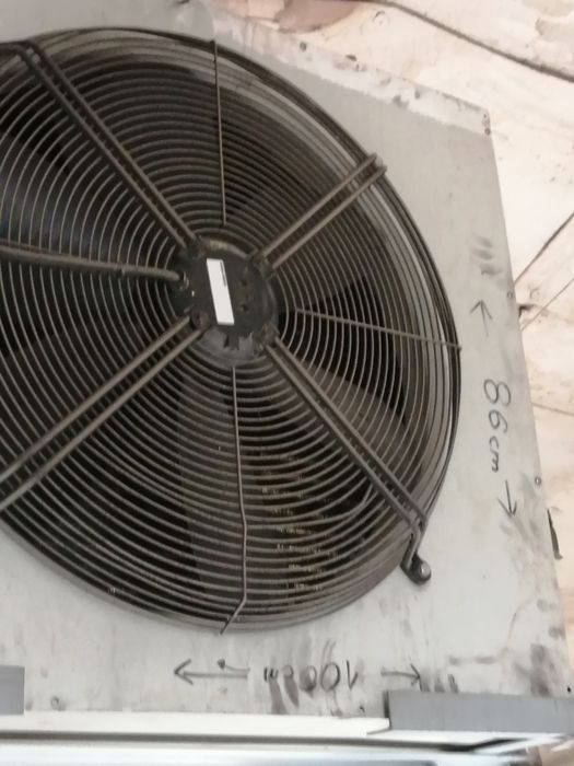 Nagrzewnica z wentylatorem i falownikiem