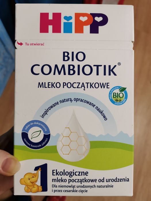 HIPP, mleko początkowe 1, NOWE