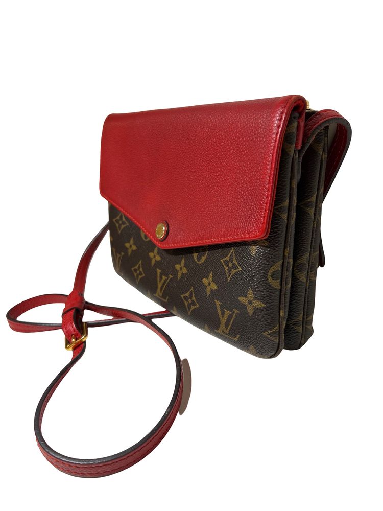 Louis Vuitton Twice Handbag Monogram Canvas w idealnym stanie
