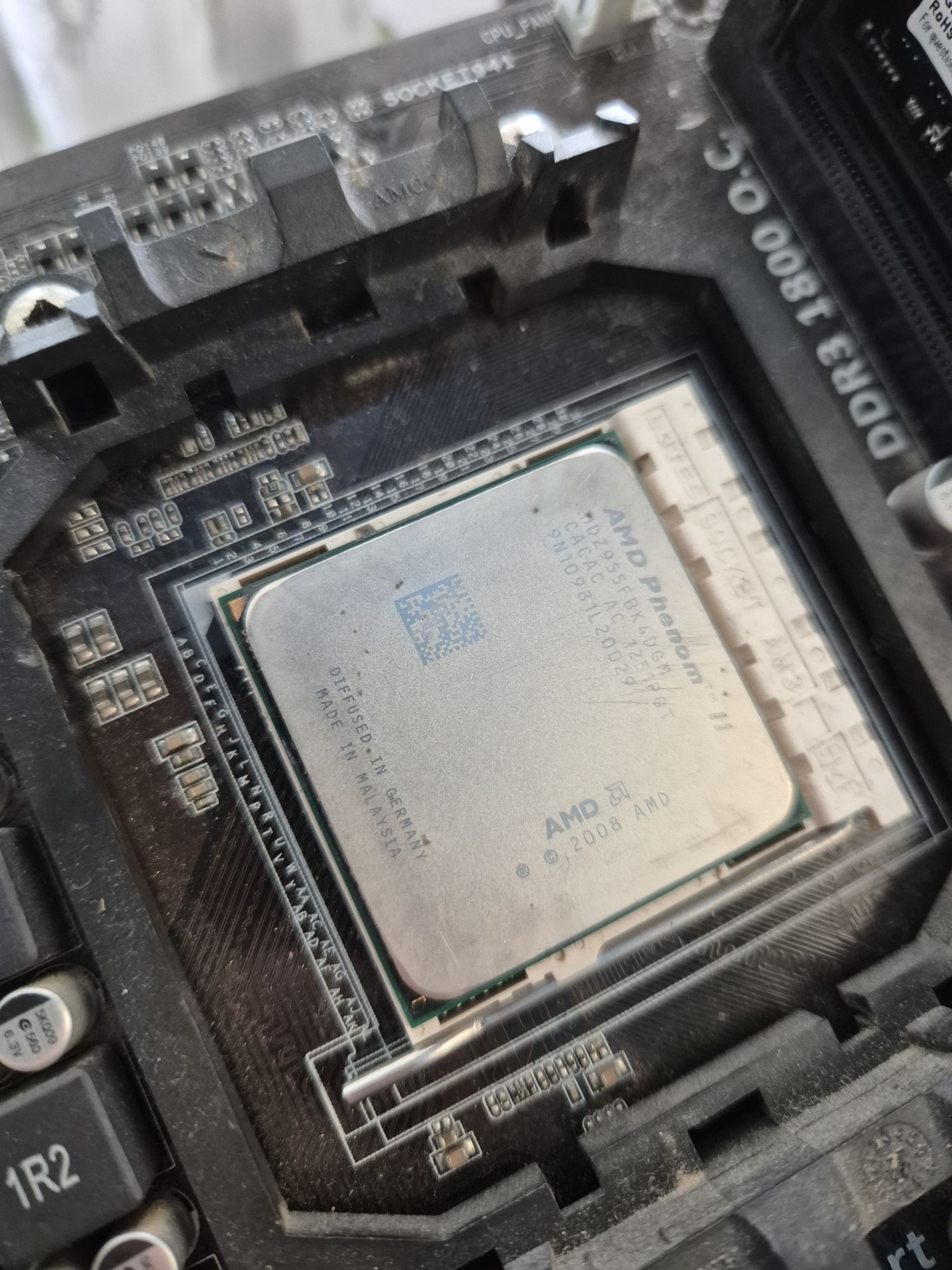 Комплект Asus M4A77T/USB3 + DDR3 8GB + AMD Phenom X4 955 Black Edition