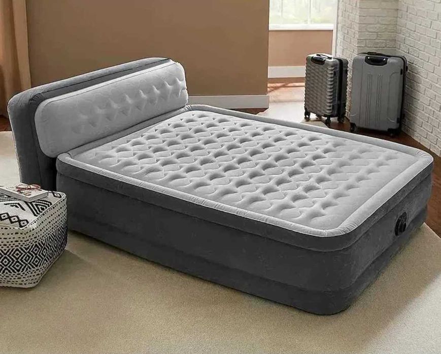 ‼️ Кровать надувная 203х152 с подкачкой | Ліжко надувне | Диван Ламзак