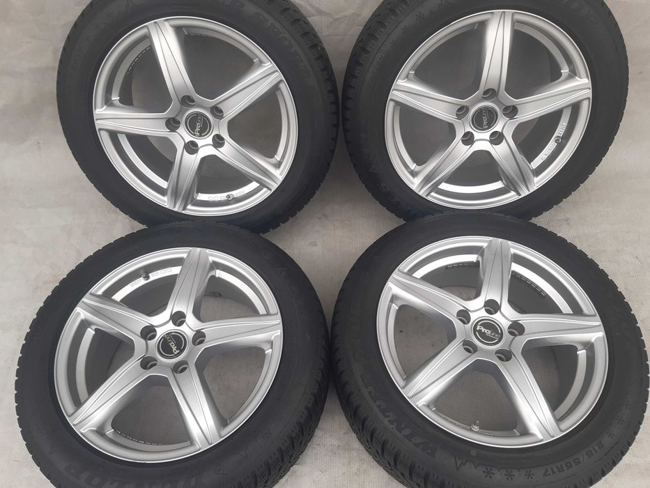4x Koła zimowe 17 renault toyota hyundai honda kia et45    5x114,3