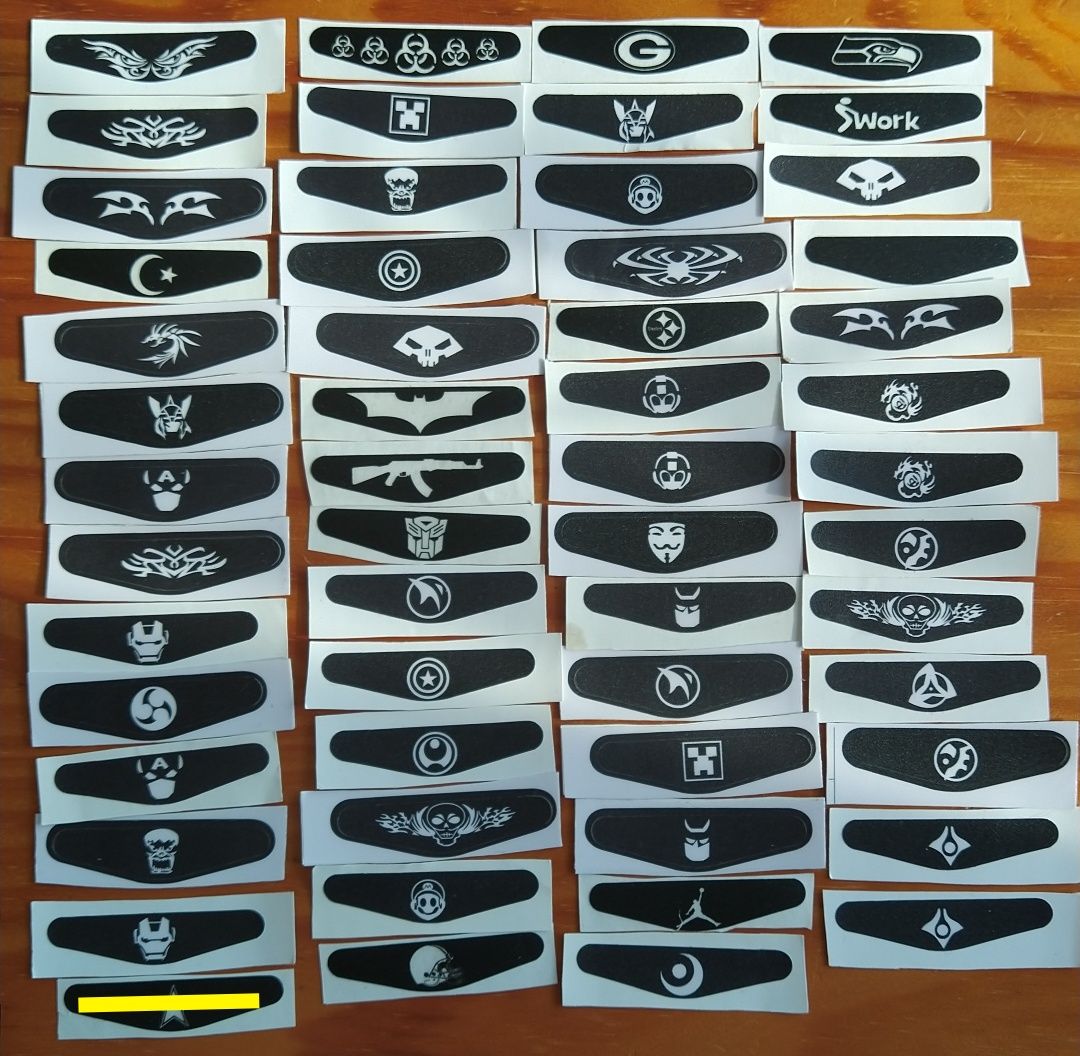 Borrachas Analógicos PS3 PS4 Xbox 360 Xbox & Autocolantes Vinil PS4