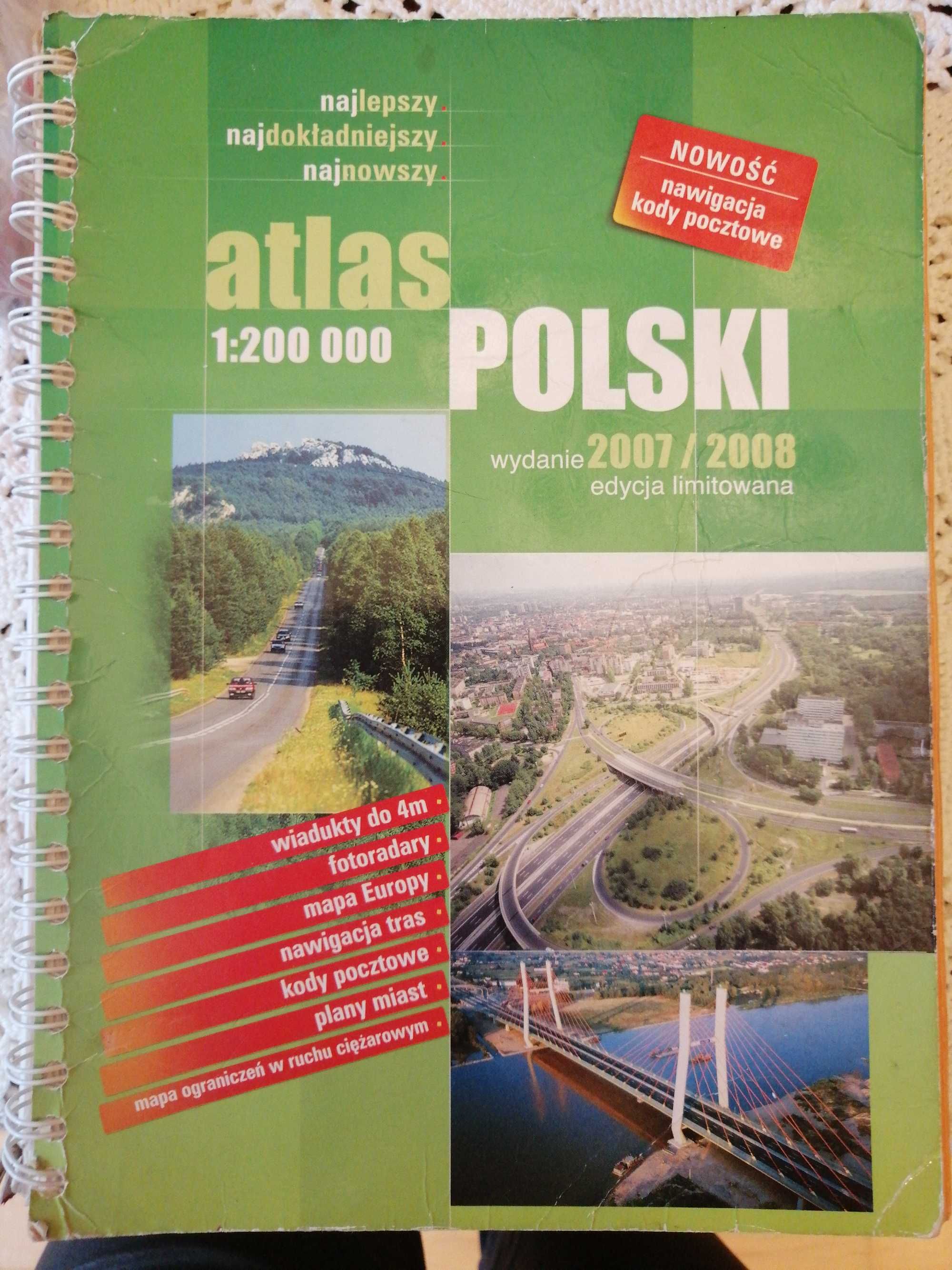 Atlas polski wydanie 2007/2008