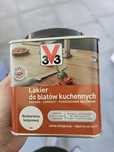 V33 lakier do blatów kuchennych drewniaych i laminowanych bezbarwny