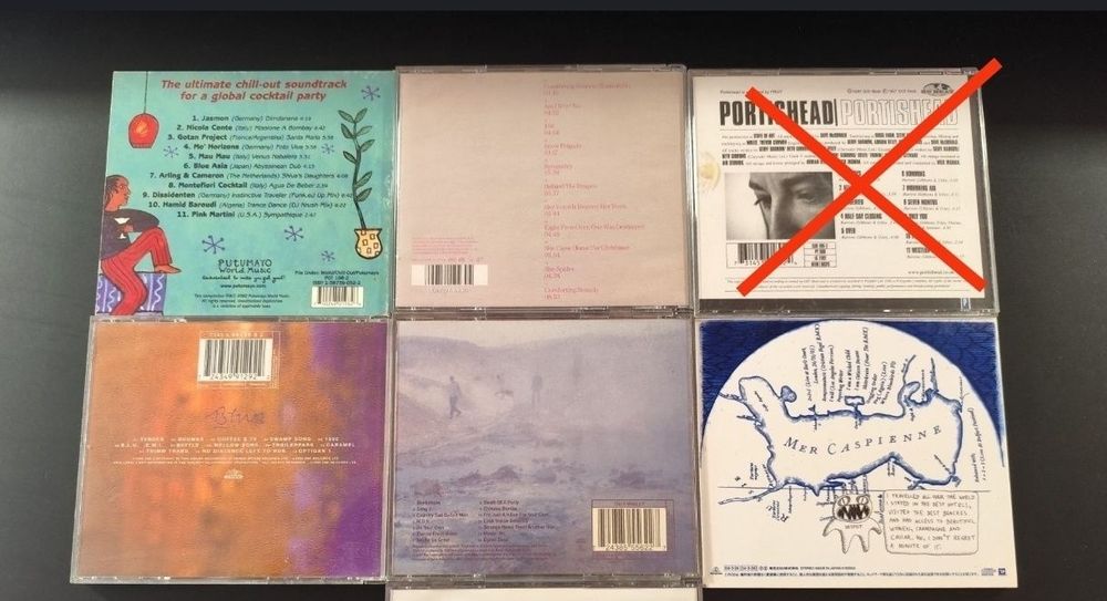 CD's de música usados