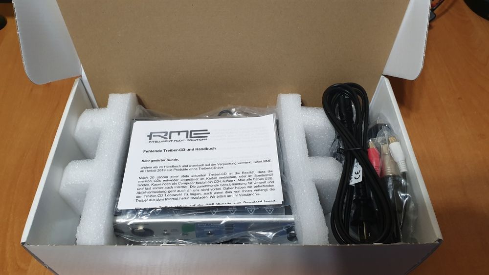 Interfejs Audio karta RME fireface UCX II nowy, nieużywany, gwarancja
