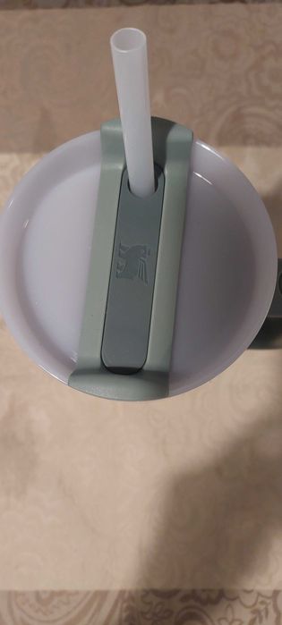 KUBEK STANLEY 1,2l z  słomką termiczny  zielony Promocja