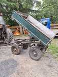 Wywrotka Multicar 3stronny Kipper hydrauliczny traktorek ogrodowy