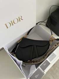 Dior torebka Saddle Bag komplet z paskiem skóra